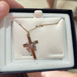 14k gold filled cross